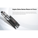 Aspire Zelos 3 Kit 3200mAh - 4ml Gunmetal