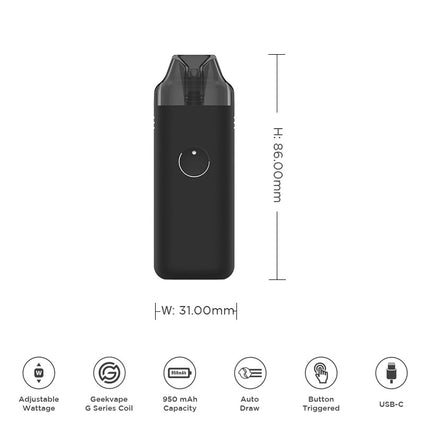 Geekvape Wenax C1 Pod Kit Grigio
