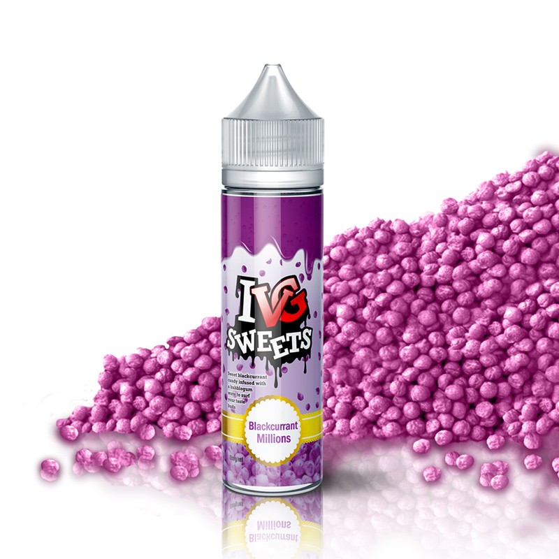 I VG Blackcurrant Milions - Vape Shot - 20ml