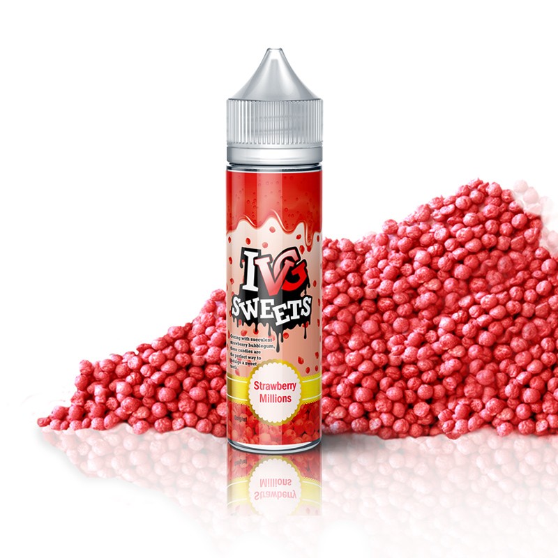 I VG Strawberry Milions - Vape Shot - 20ml