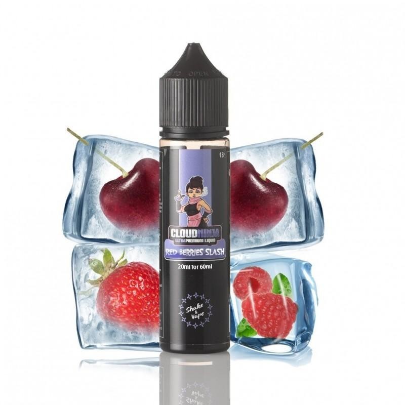 Cloud Ninja Red Berries Slash - Vape Shot - 20ml