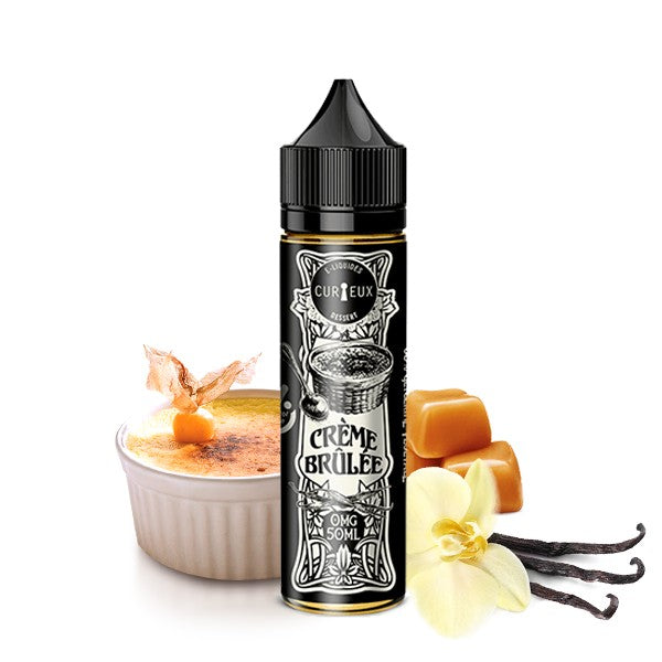 Curieux Crème Brà»lée - Vape Shot - 20ml