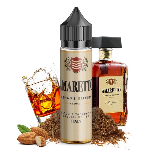 Azhads Elixirs Bacco & Tabacco Amaretto - Vape Shot - 20ml