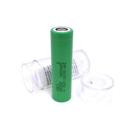 Samsung INR18650 25R 2500mAh senza pin