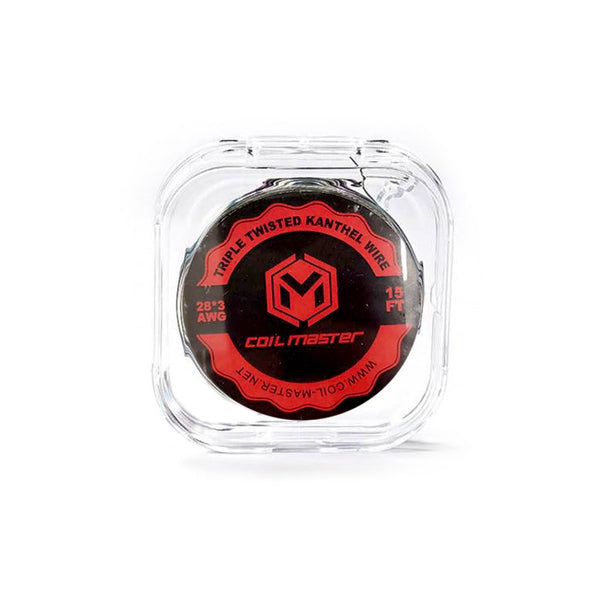 Coil Master filo resistivo Triple Twisted Kanthal 28*3AWG - 15ft - 4.6m