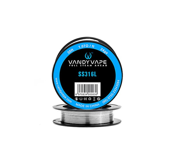 Vandy Vape SS316L Wire 24GA - 9m