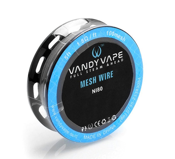 Vandy Vape Ni80 Mesh Wire - 100 mesh - 1.5m