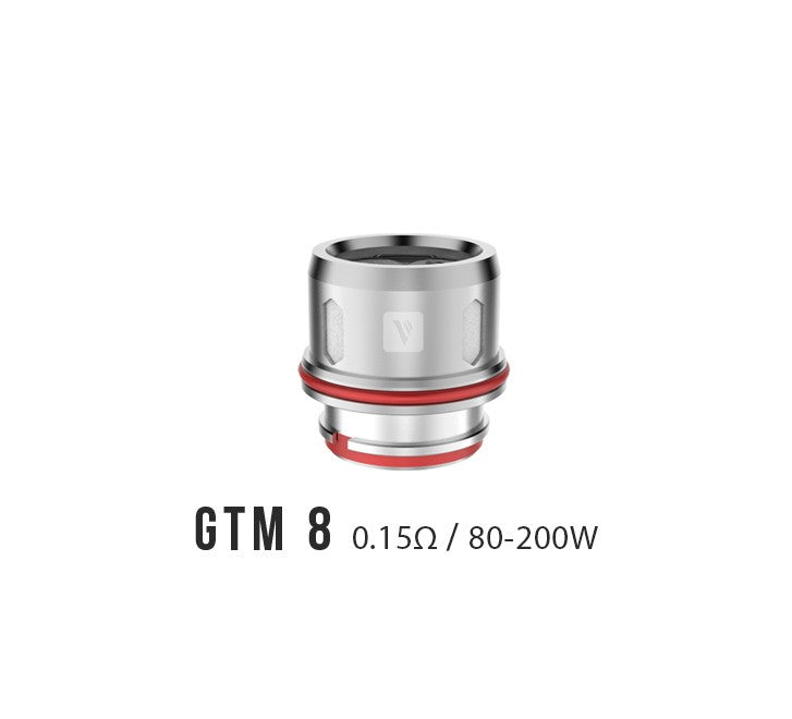 Vaporesso resistenza GTM8- 0.15ohm per Cascade Clearomizzatore - 3pz