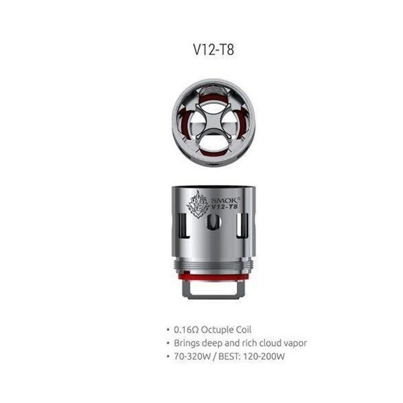 Smok resistenza T8 per TFV12 - 0.16ohm - 3pz
