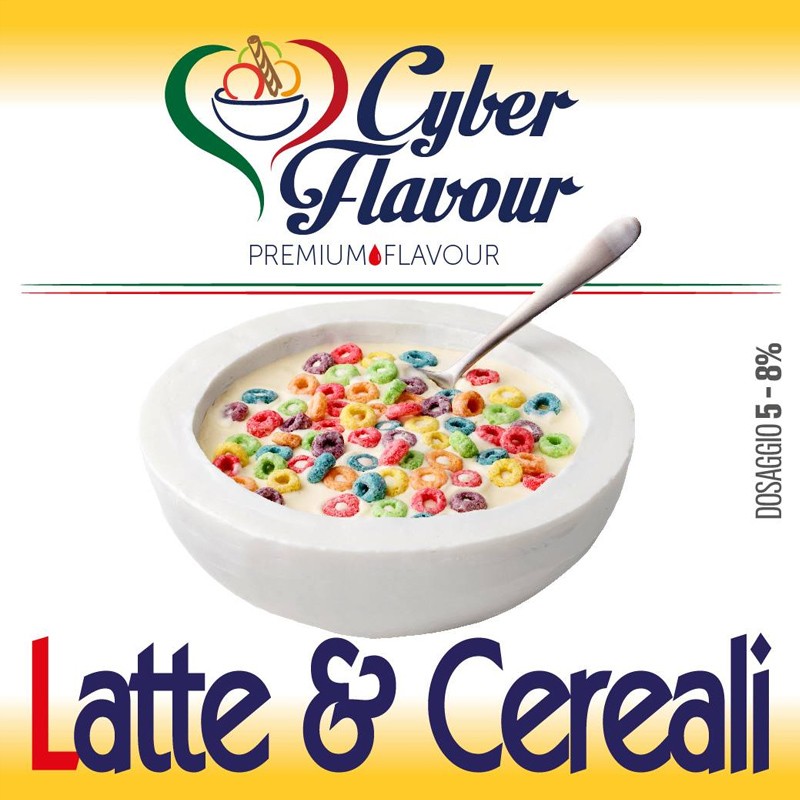 Cyber Flavour Aroma Latte e Cereali - 10ml