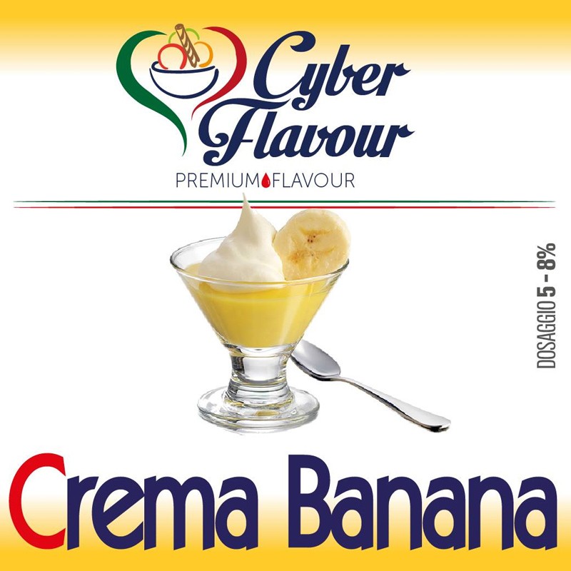 Cyber Flavour Aroma Crema Banana - 10ml