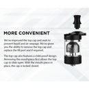 Innokin Ares 2 D24 atomizzatore 4ml - Versione Italiana [Colore:Gunmetal]