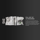 Innokin Ares 2 D24 atomizzatore 4ml - Versione Italiana [Colore:Gunmetal]