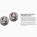 Innokin Ares 2 D24 atomizzatore 4ml - Versione Italiana [Colore:Gunmetal]