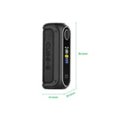 OBS Cube S solo batteria [Colore:Nero]