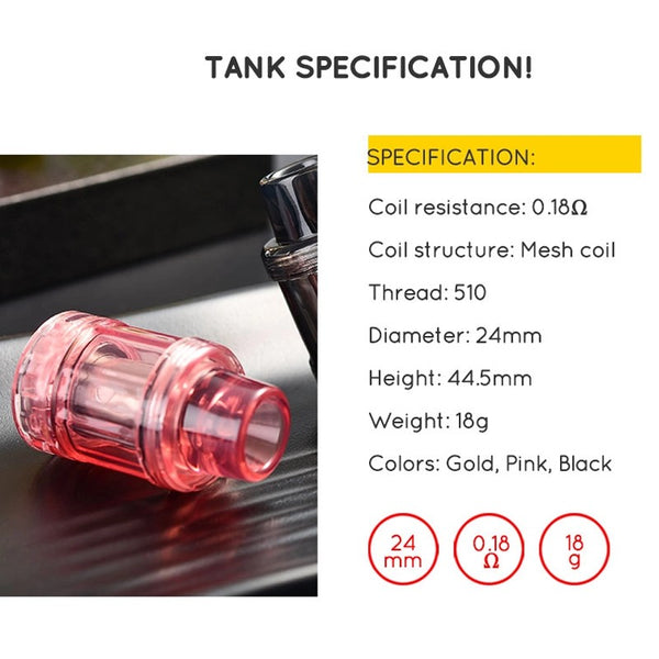 Vapor Storm atomizzatore - 3.5ml - 3pz