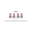 Vaporesso GTX One Kit 2000mAh [Colore:Rosso]