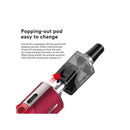 Vaptio Cosmo G1 Pod Kit [Colore:Rosso]