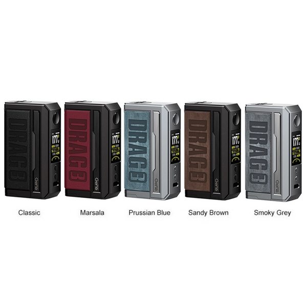 VooPoo Drag 3 box mod Marsala